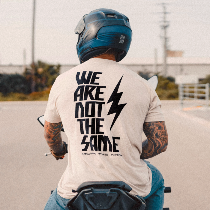 BUILT DIFFERENT TEE - WE ARE NOT THE SAME