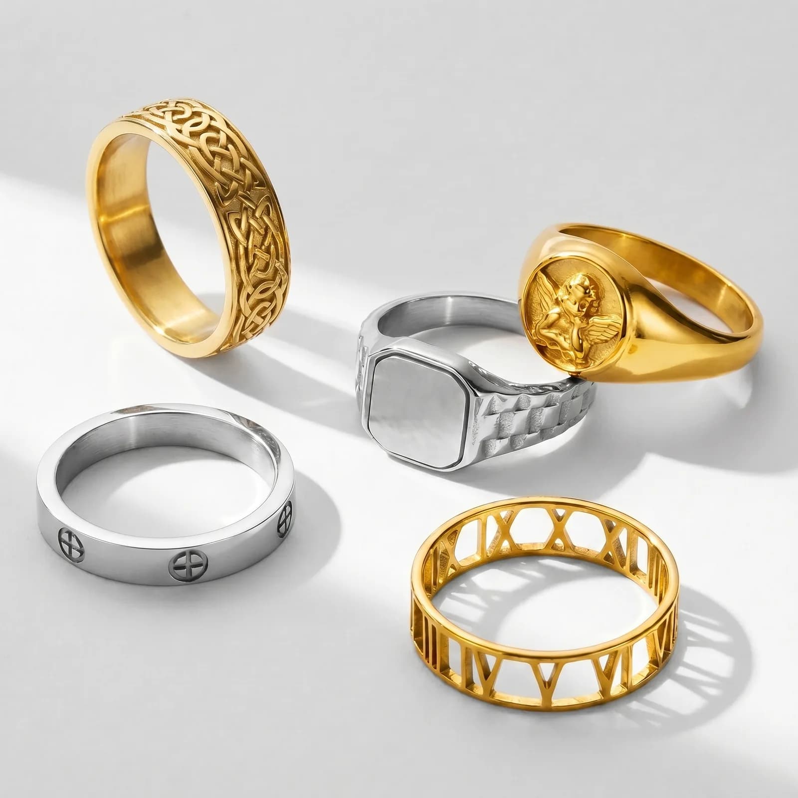Eluzo Men's Stainless Steel Rings: A Complete Buyer's Guide